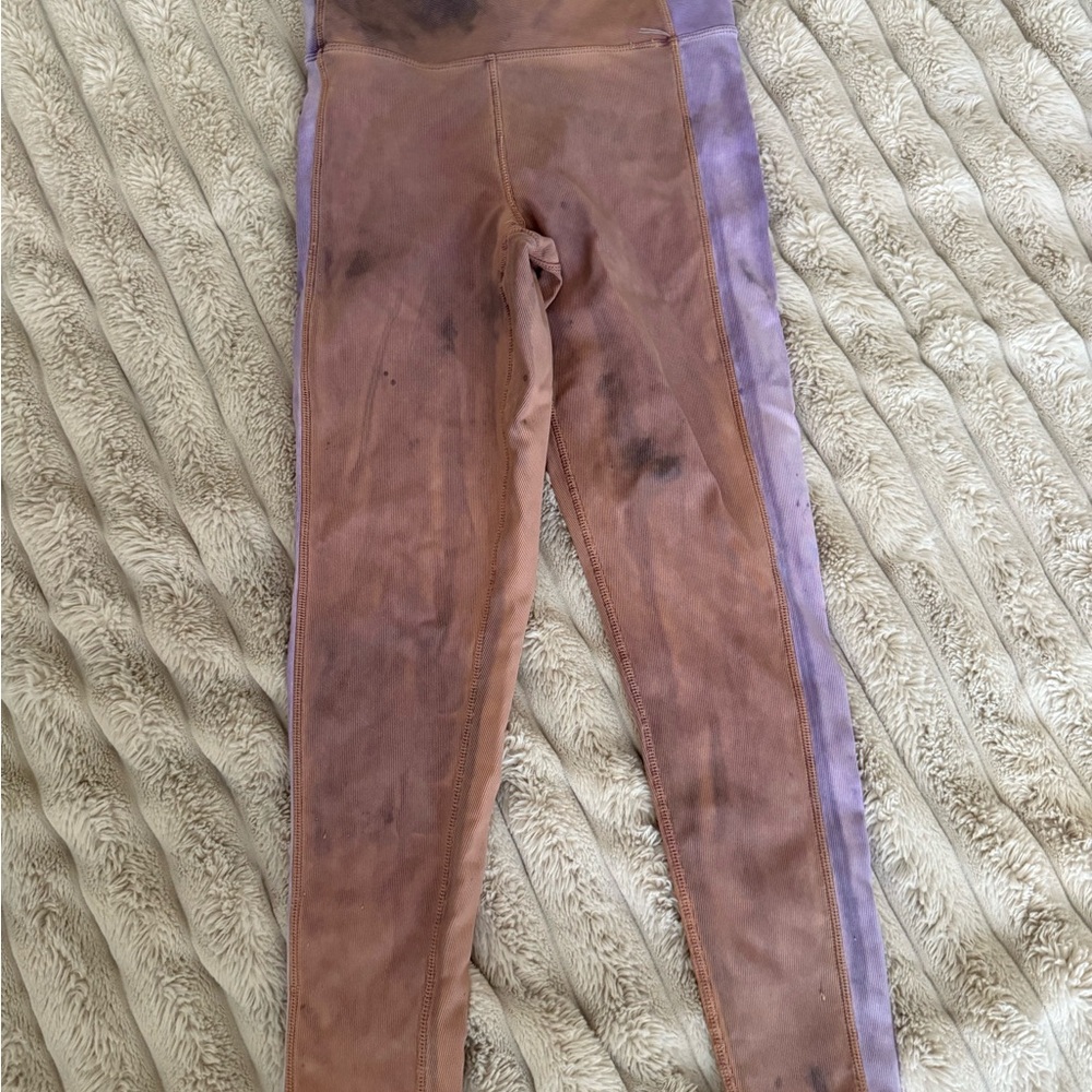 Kyodan pink/mauve and Purple Leggings